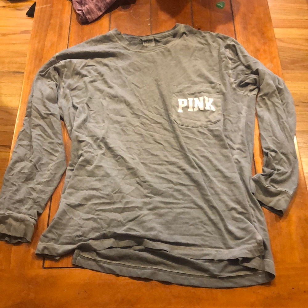 Grey Pink brand long sleeve